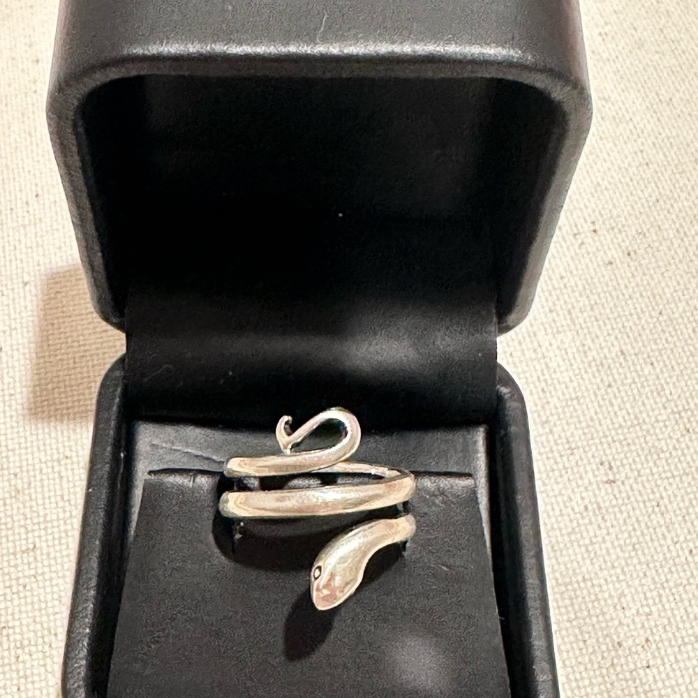 Silver Snake Ring